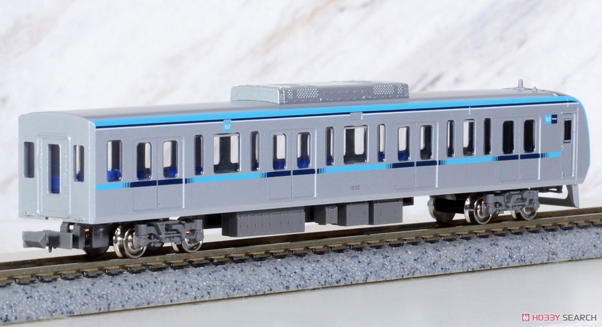 東京メトロ 15000系 (行先表示点灯) 基本4両編成セット (動力付き