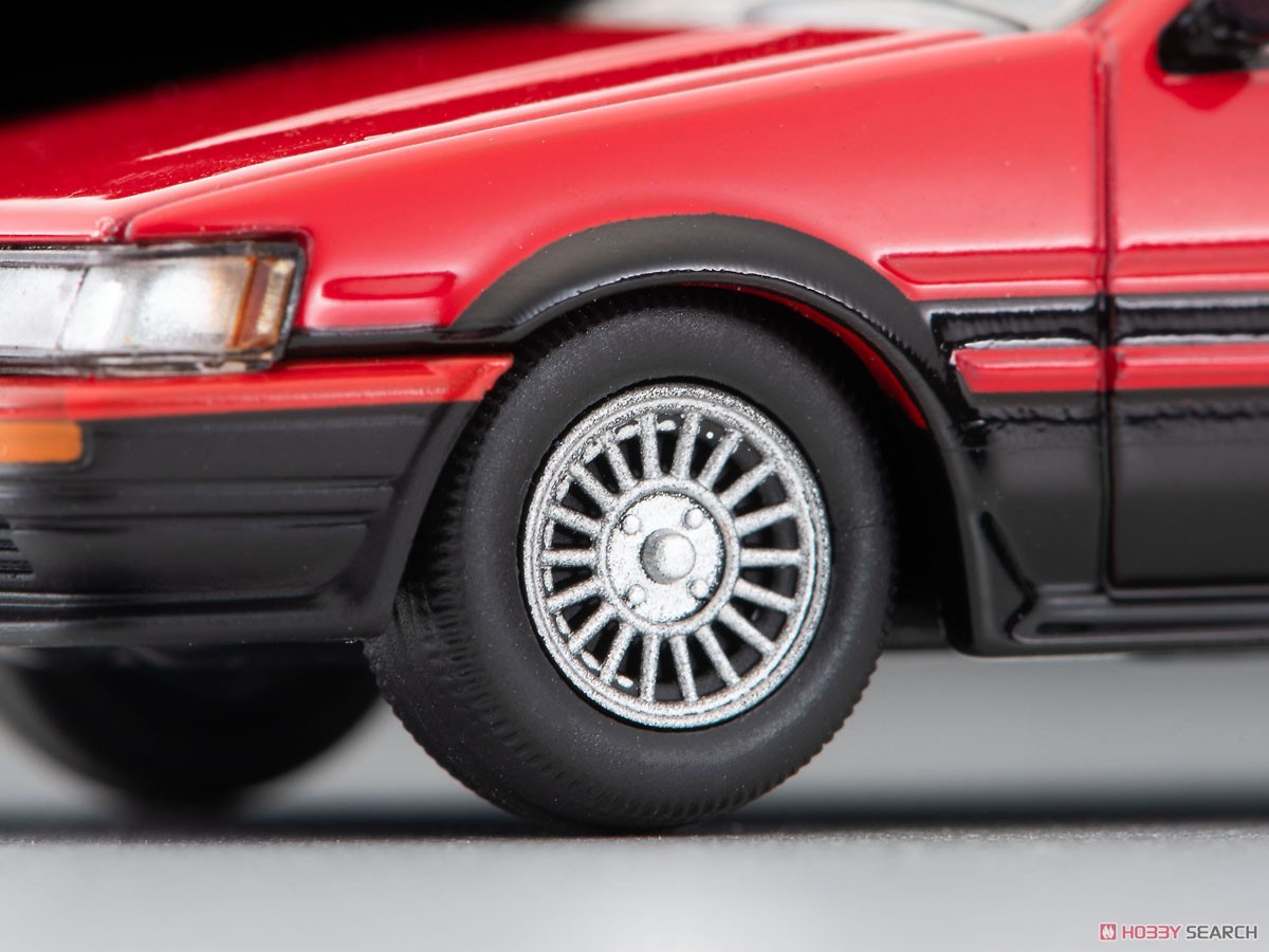 TLV-N304a トヨタ カローラレビン 2ドア GT-APEX 85年式 (赤/黒