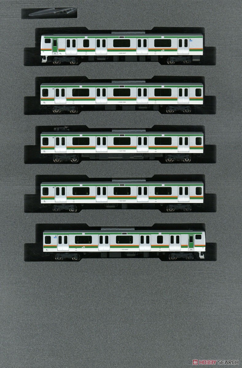 E231系1000番台 東海道線 付属編成セット (5両セット) (鉄道模型
