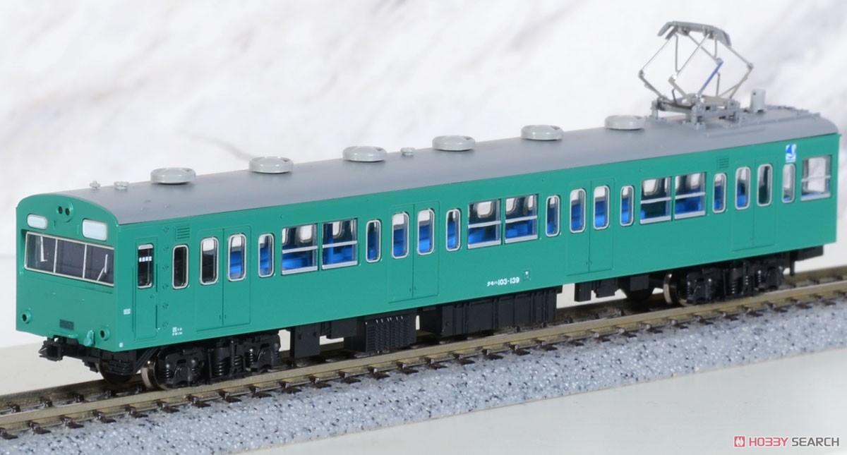 103系 初期車+1次改良車 非冷房 武蔵野線混色編成 6両セット (6両