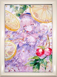 50枚限定】 おにねこ先生直筆サイン入り X-ART製 オーロラアート