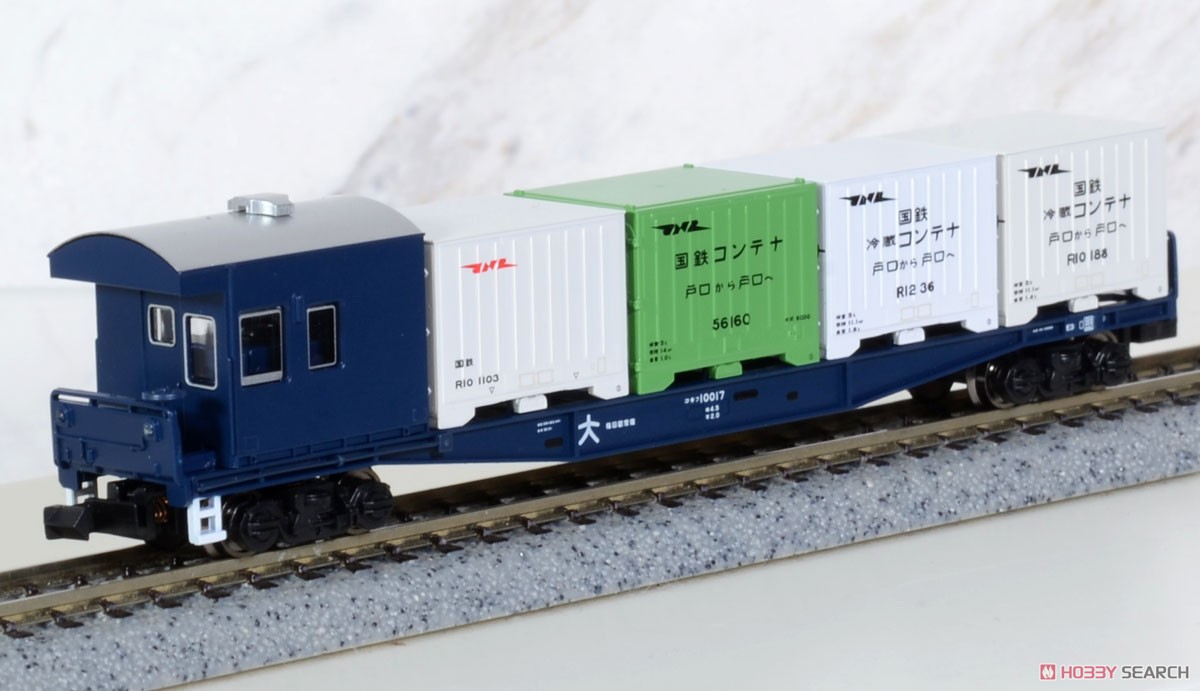 コキフ10000 登場時 コンテナ4個積 2両セット (2両セット) (鉄道模型