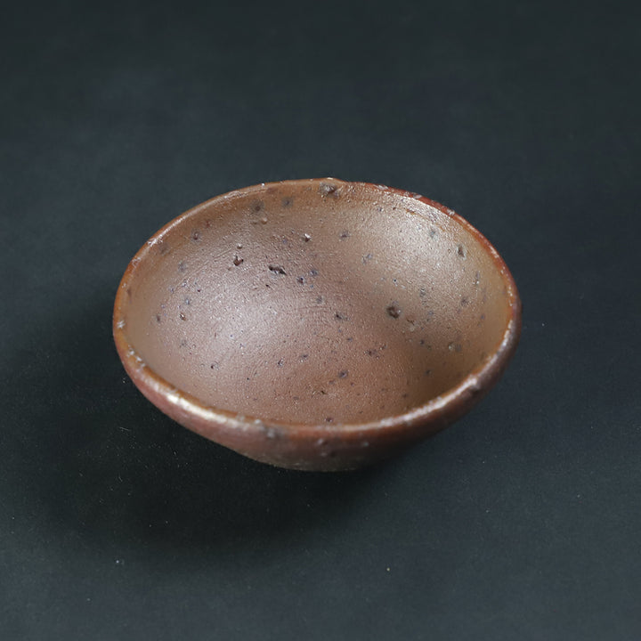 中里隆 作 種子島焼〆ぐい呑1 – ギャラリー一番館オンラインショップ