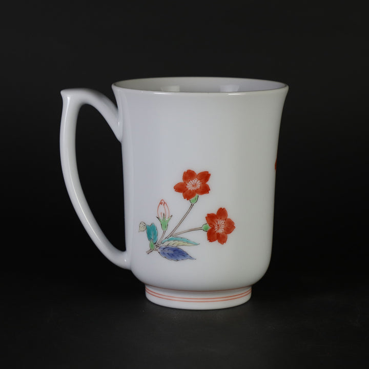 柿右衛門窯 錦桜文マグカップ – ギャラリー一番館オンラインショップ