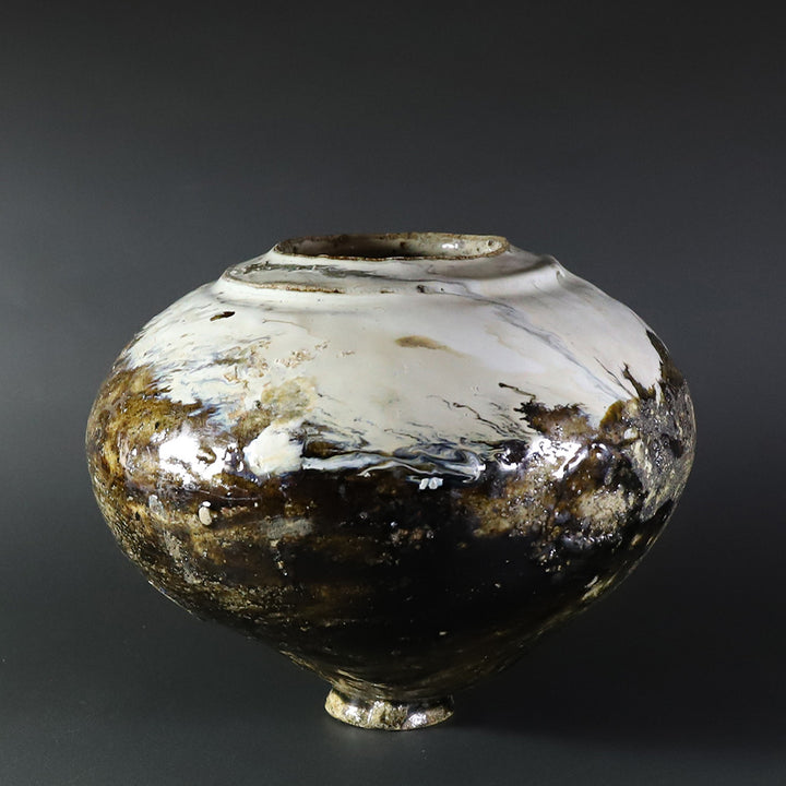 丸田宗彦 作 朝鮮唐津壷 – ギャラリー一番館オンラインショップ