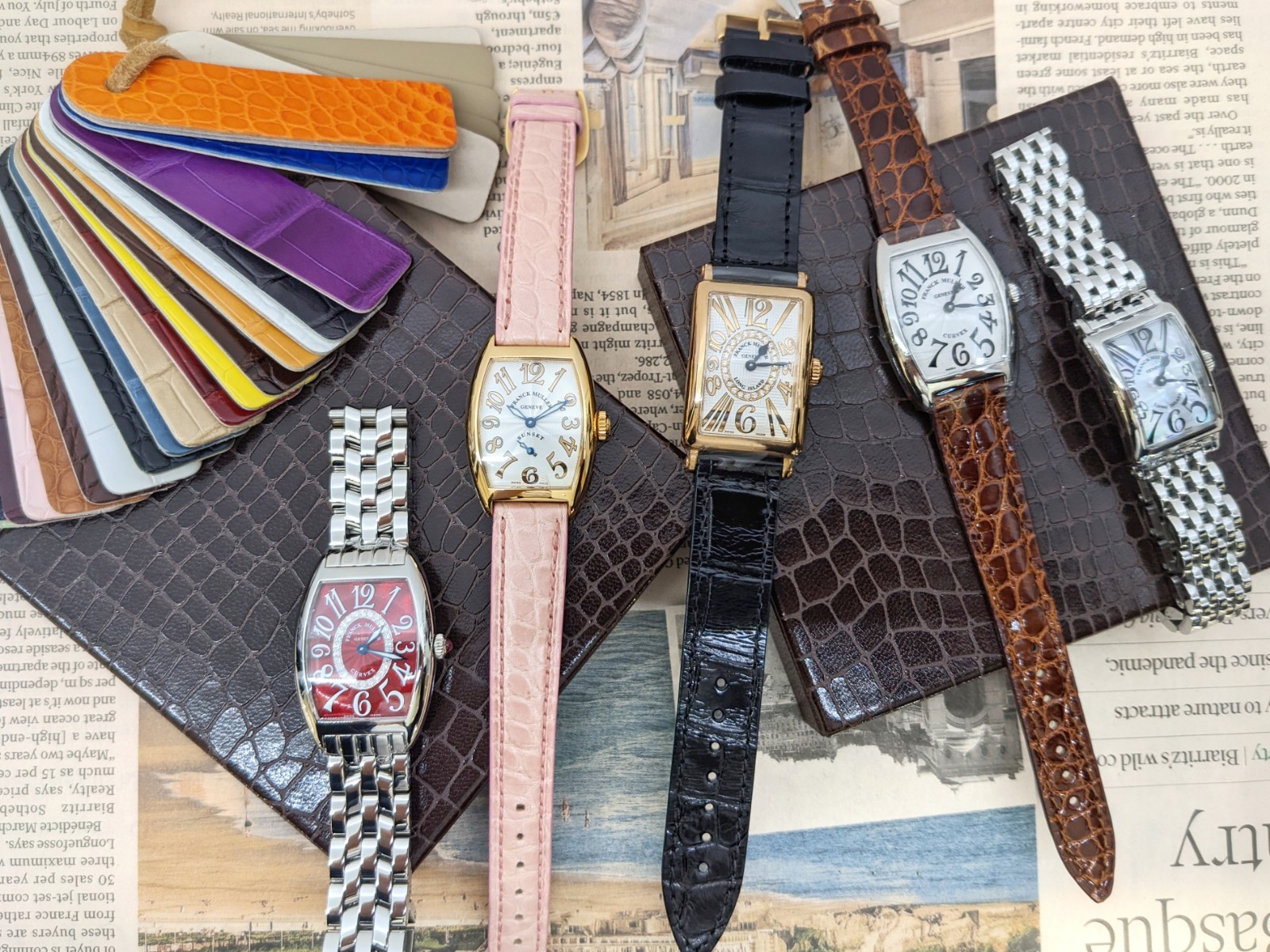 フランク・ミュラーで自分スタイルをコーディネート！レディース時計の