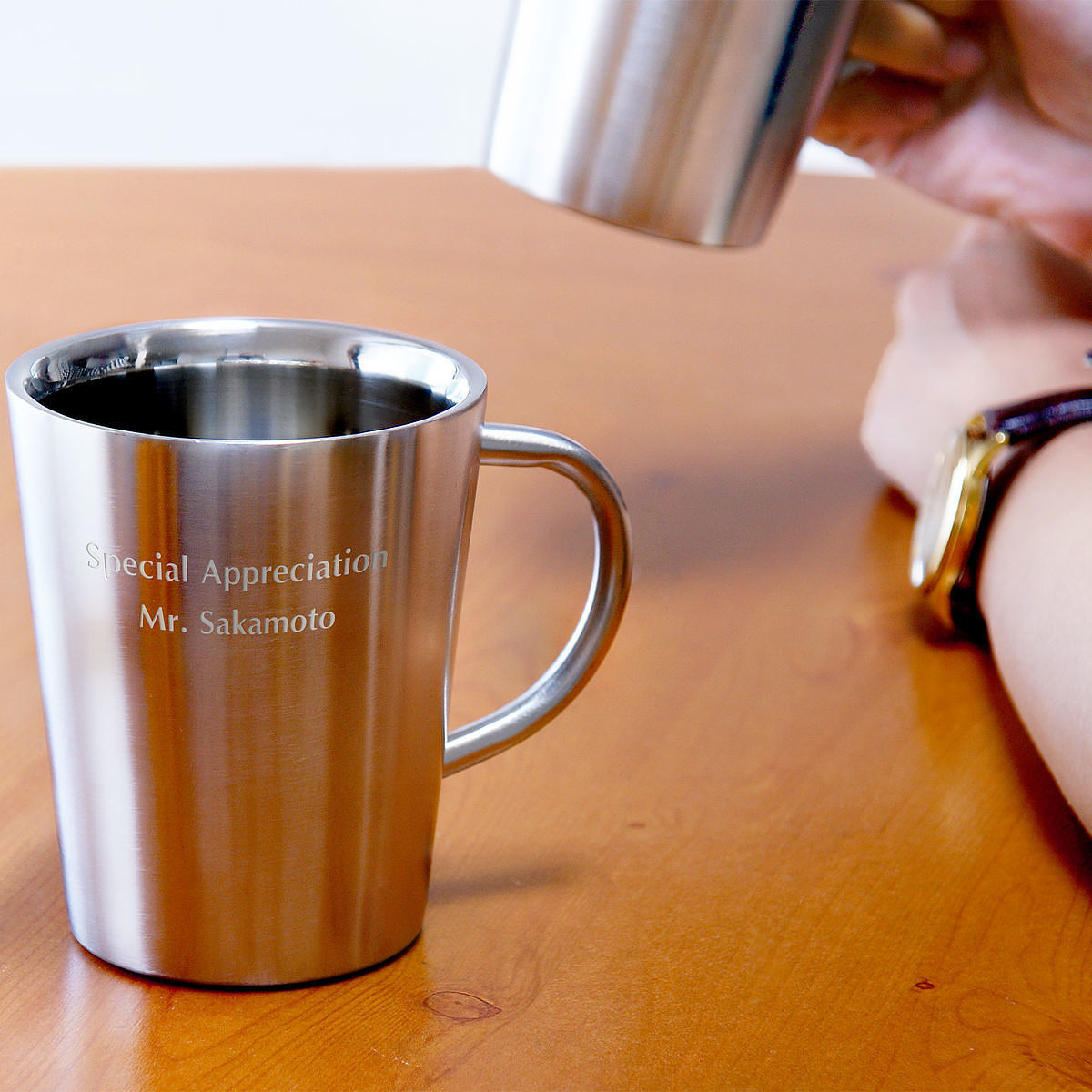 ダブルウォール ステンレスマグカップ [ 2-U ]