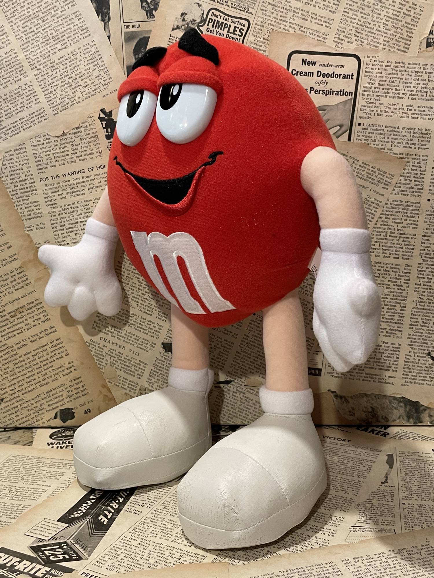 M&M's マスコット 約150cm 赤 M&M´s マスコット 約150cm 赤