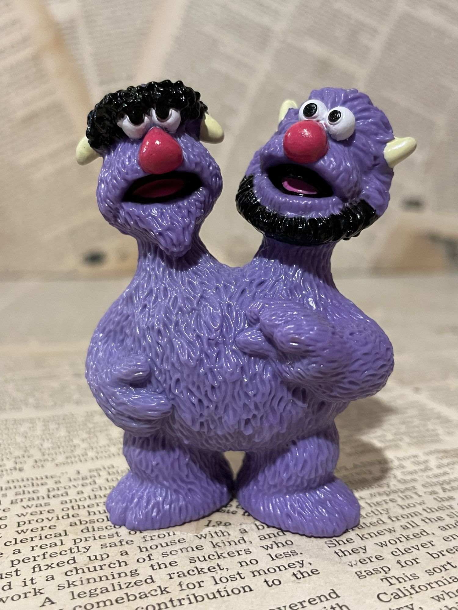 SESAME STREET/PVC Figure(Two-Headed Monster) - 2000toys高円寺店