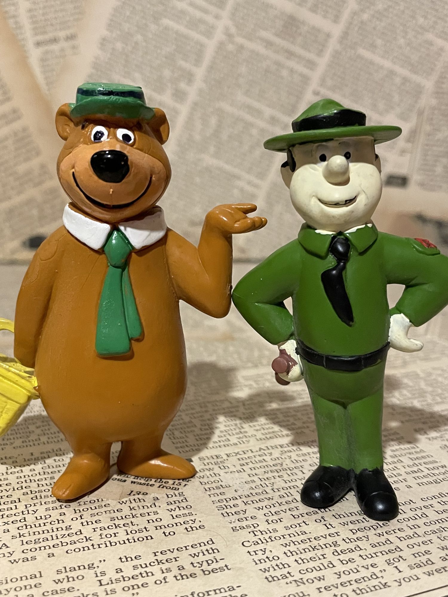 Yogi Bear/PVC Figure set(90s/miniland) - 2000toys高円寺店