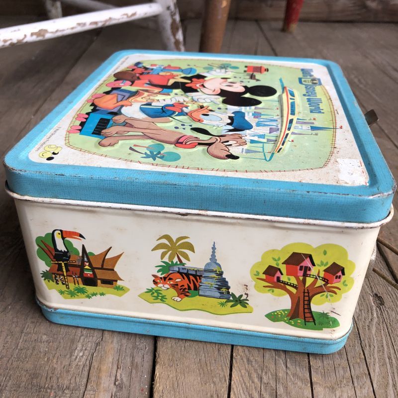 70s Vintage Lunch Box Walt Disney World (B146) - 2000toys Antique Mall