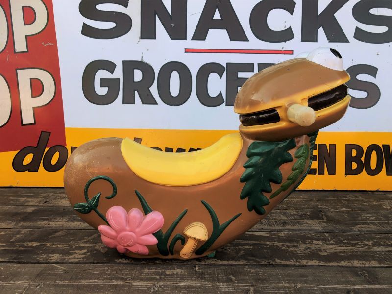 70s Vintage McDonald Playground Ride-on Hamburger (B761