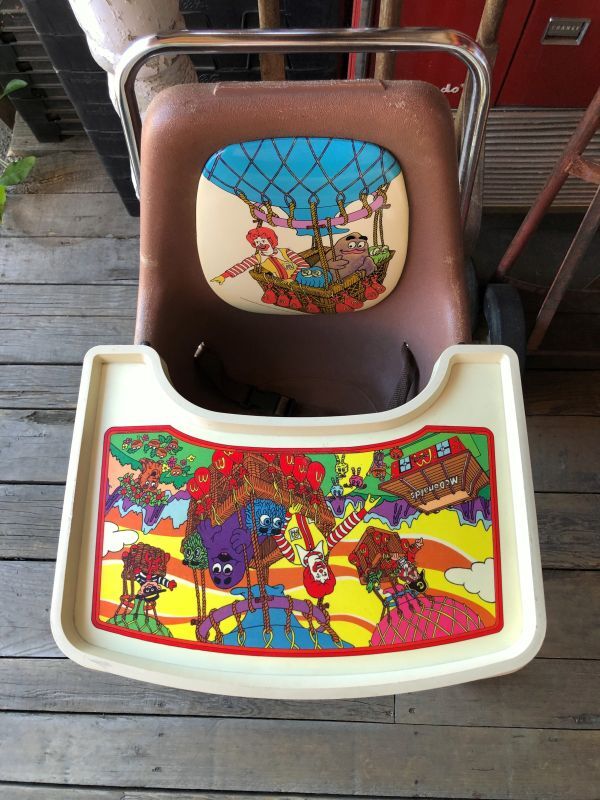 Vintage McDonald's Store Kids High Chair (M050) - 2000toys Antique