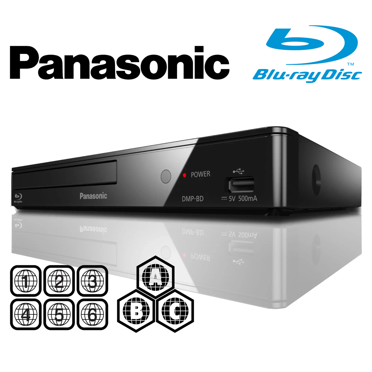 Panasonic DMP-BD Region Free Blu-ray player