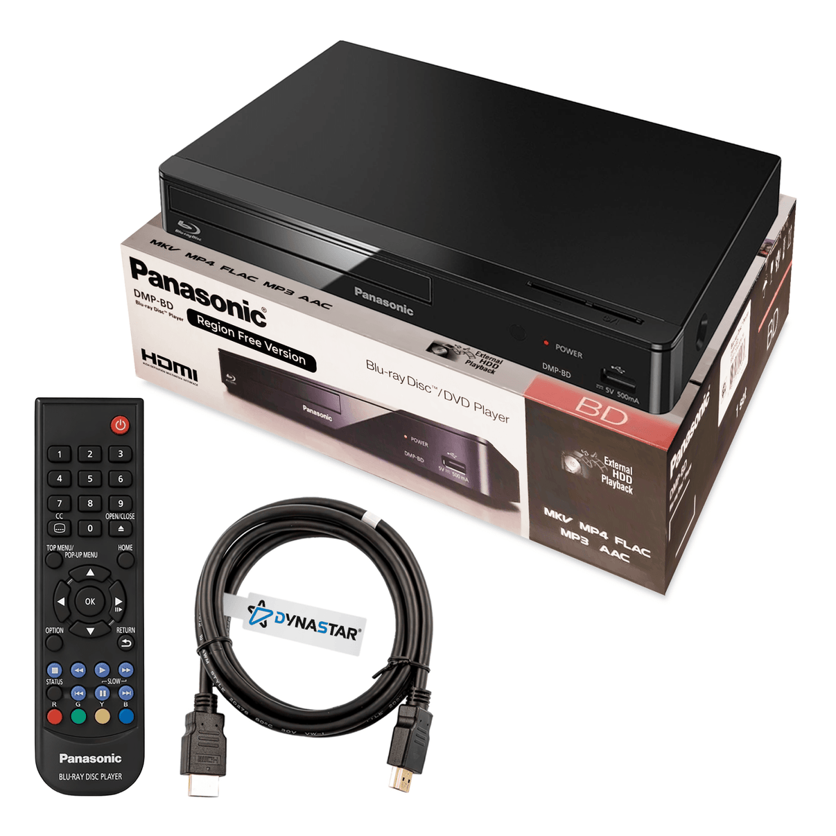 Panasonic DMP-BD Region Free Blu-ray player
