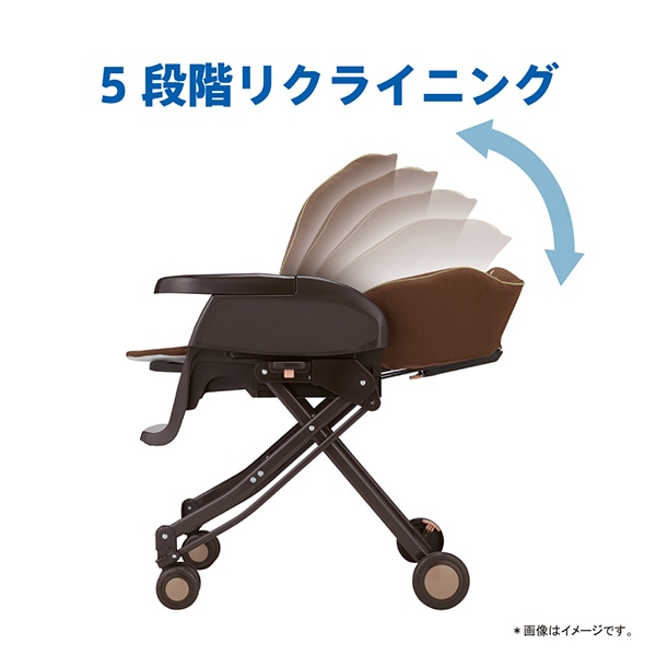 Aprica）ハイローベッド＆チェア ユラリズム くまさんと一緒（ブラウン