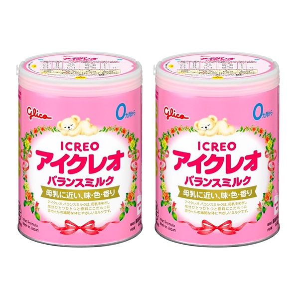 グリコ）アイクレオ バランスミルク 4800g（800g×6缶）（0ヶ月～1歳頃