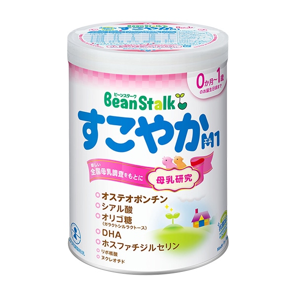 雪印ビーンスターク）すこやかM1 大缶 7200g（800g×9缶）＋おまけ