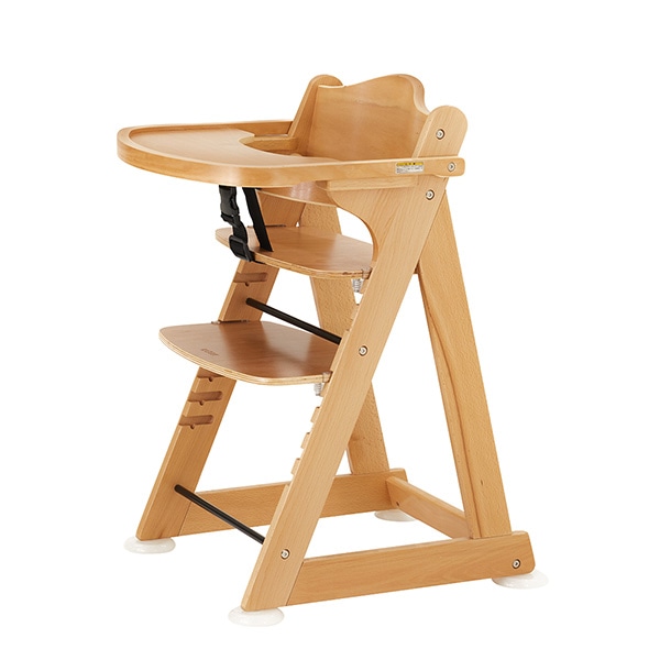 KATOJI）プレミアムベビーチェア mamy S（ナチュラル） | 西松屋