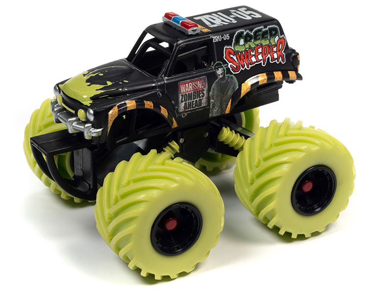 Creep Sweeper Zombie Response Unit Monster Truck in Flat Black