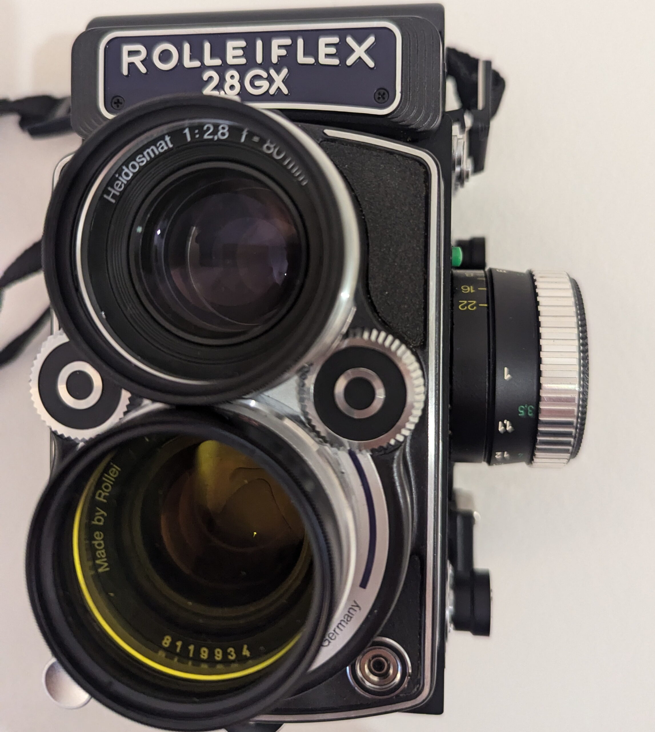 Rolleiflex 2,8GX - A Short Review and Comparisons with the 2.8F