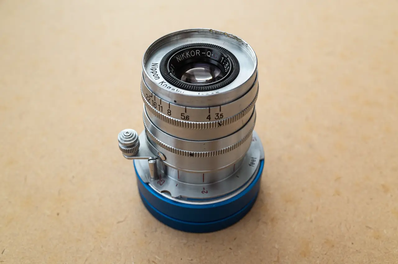 Nikon NIKKOR-Q・C 5cm F3.5 L39 Nikon (Nippon Kogaku) Nikkor-Q.C