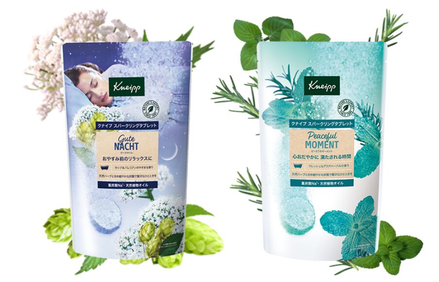 クナイプの炭酸入浴料：スパークリングタブレット | Kneipp