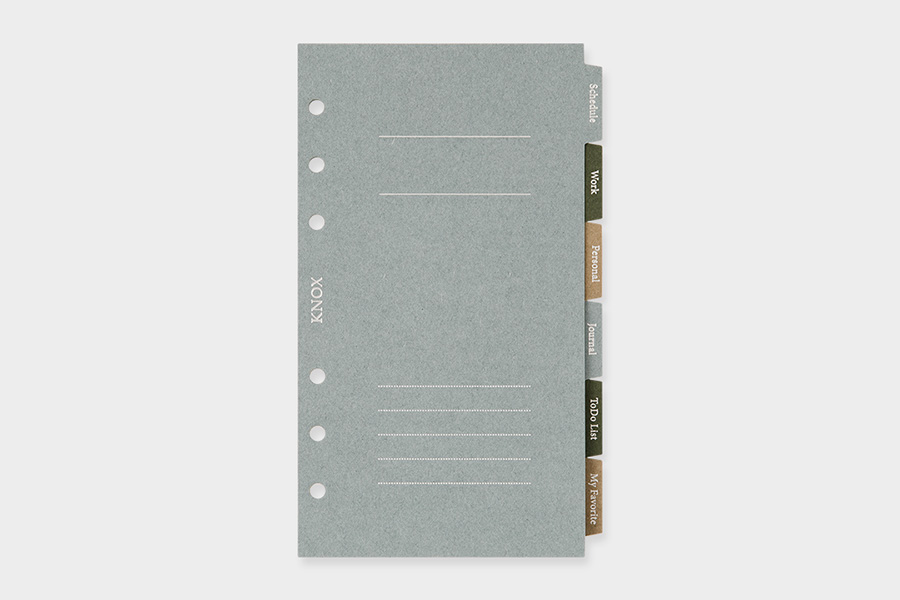 アクセサリーリフィル - KNOX（公式）- システム手帳、革製品、革小物