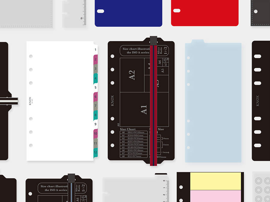 アクセサリーリフィル - KNOX（公式）- システム手帳、革製品、革小物