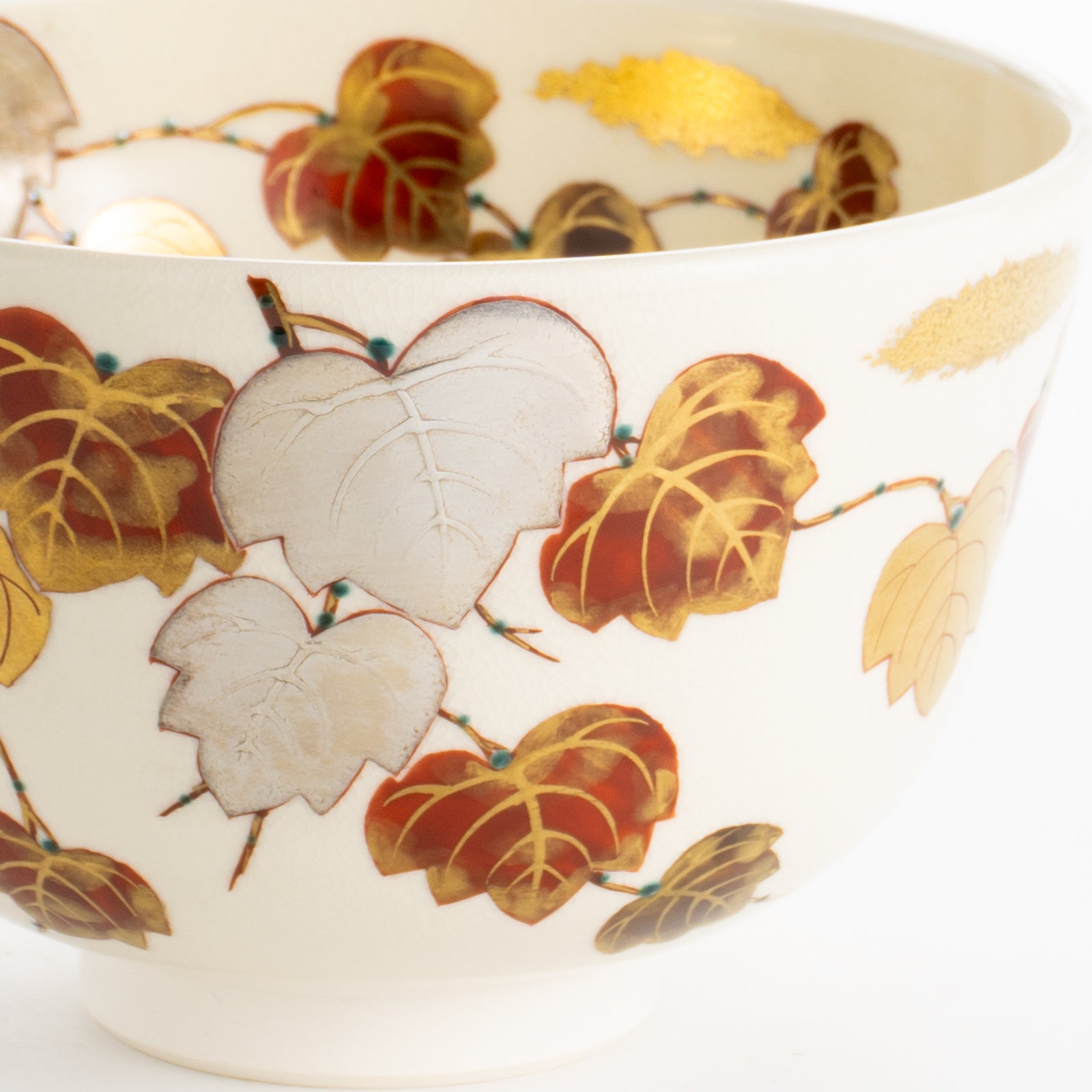 京都 清水焼】抹茶碗 蔦画 雄峰｜コトポッター