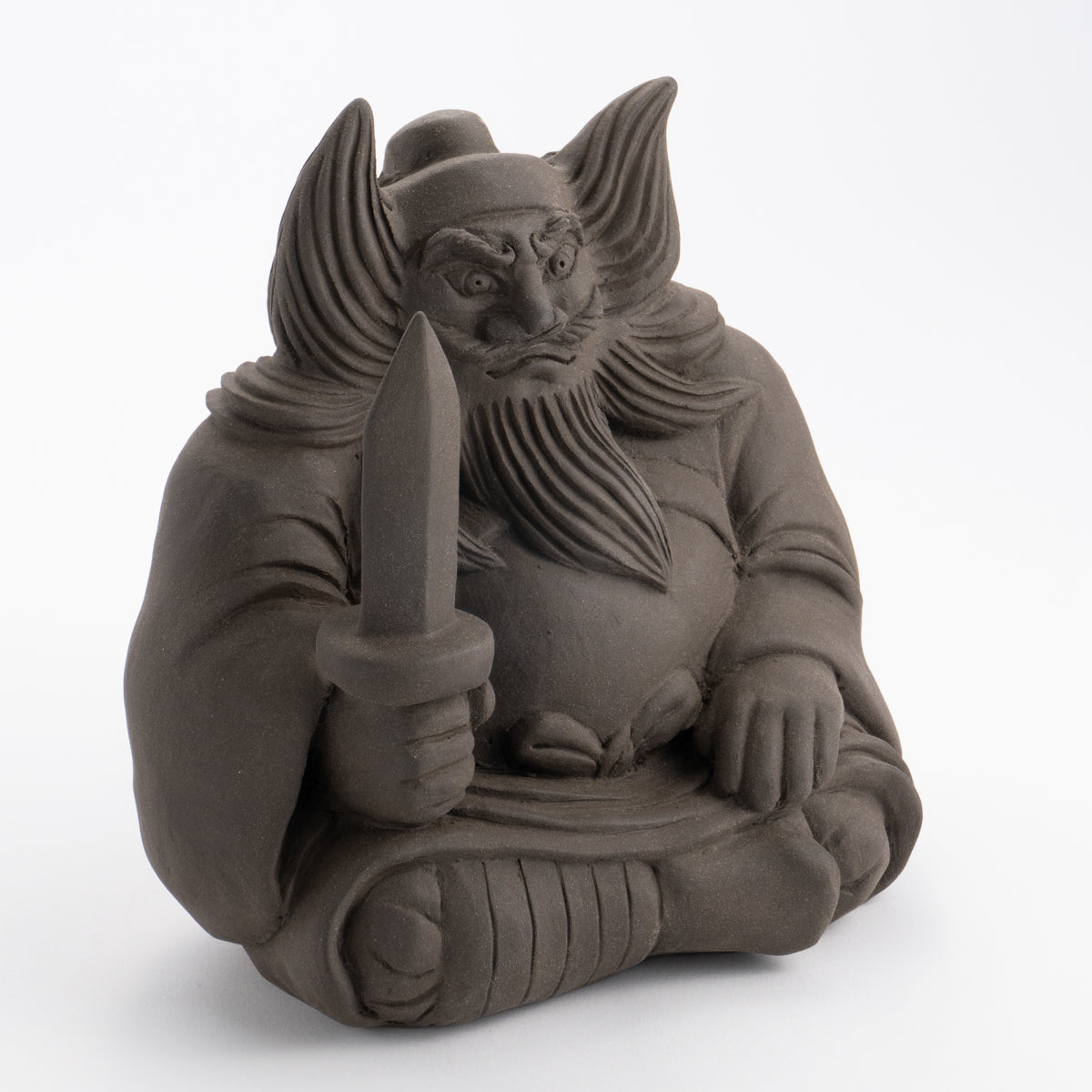 京都 清水焼】陶人形 鍾馗さん（大） 吉田瑞希｜コトポッター