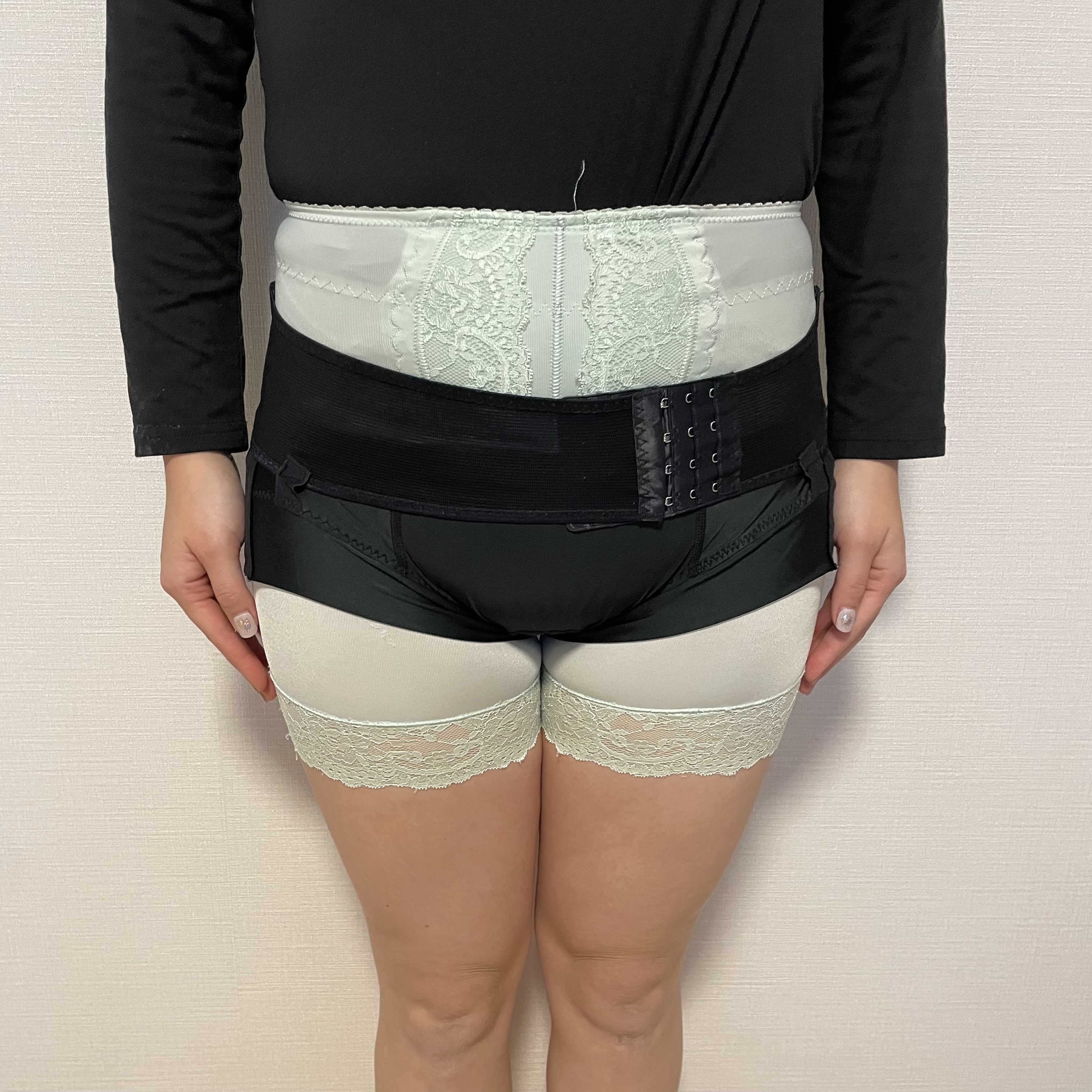 フィットキープ 2骨盤ベルト、LサイズとLLサイズの違い | CLOVERC
