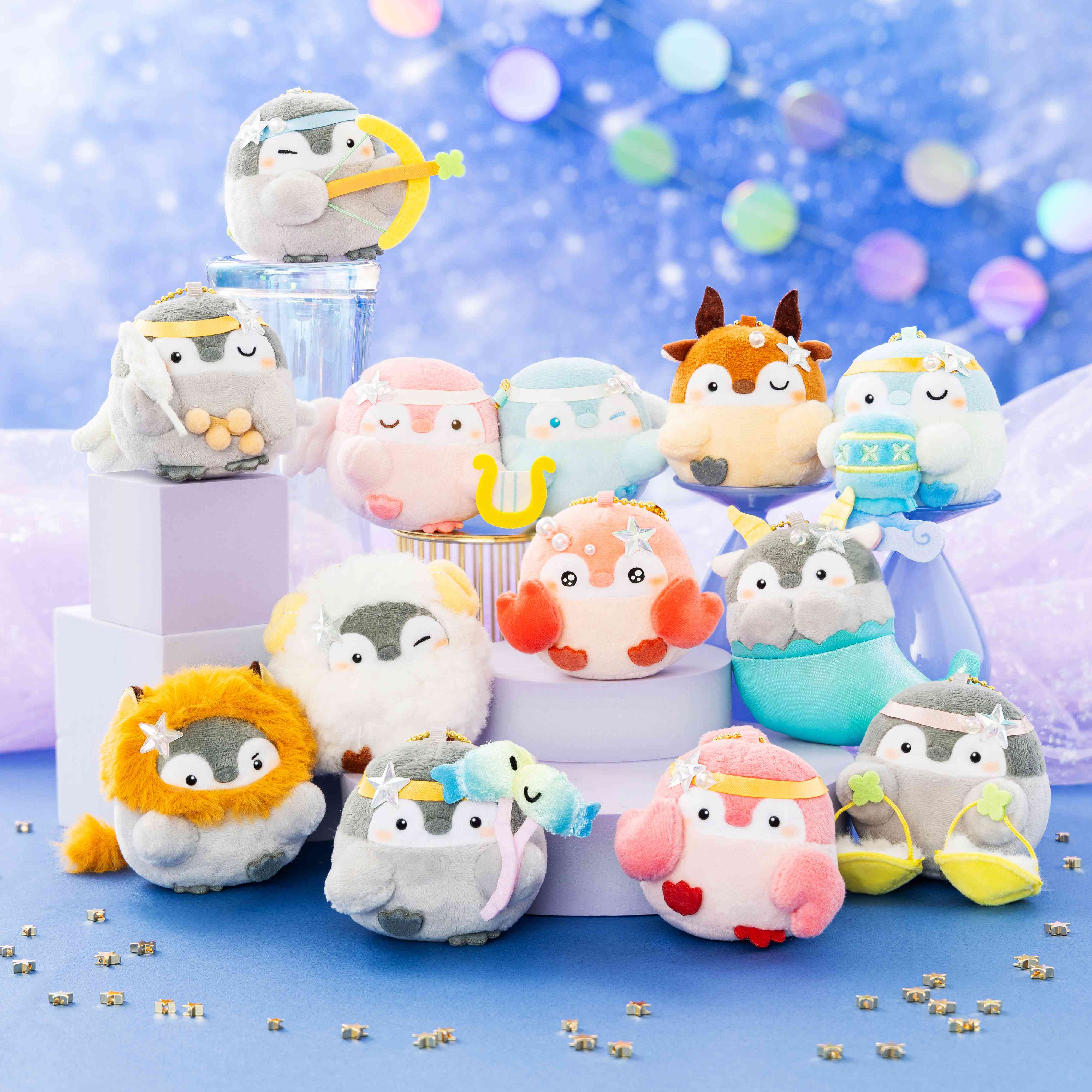 コウペンちゃん 君をみまもる星座な鈴入りマスコット（みずがめ座