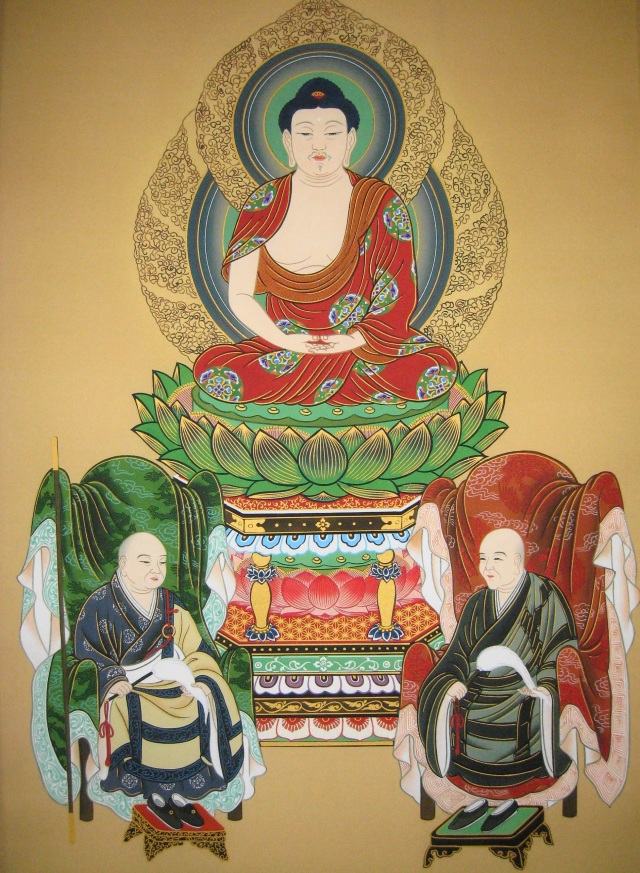 掛け軸 曹洞三尊佛◇武藤紅雲(真作・新品)