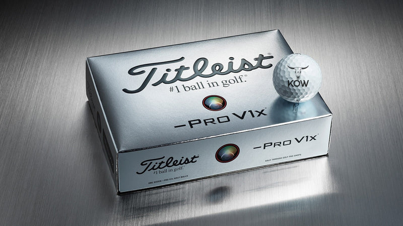 KOW Titleist Pro V1x Left Dash (twelve count) – KOW Steaks