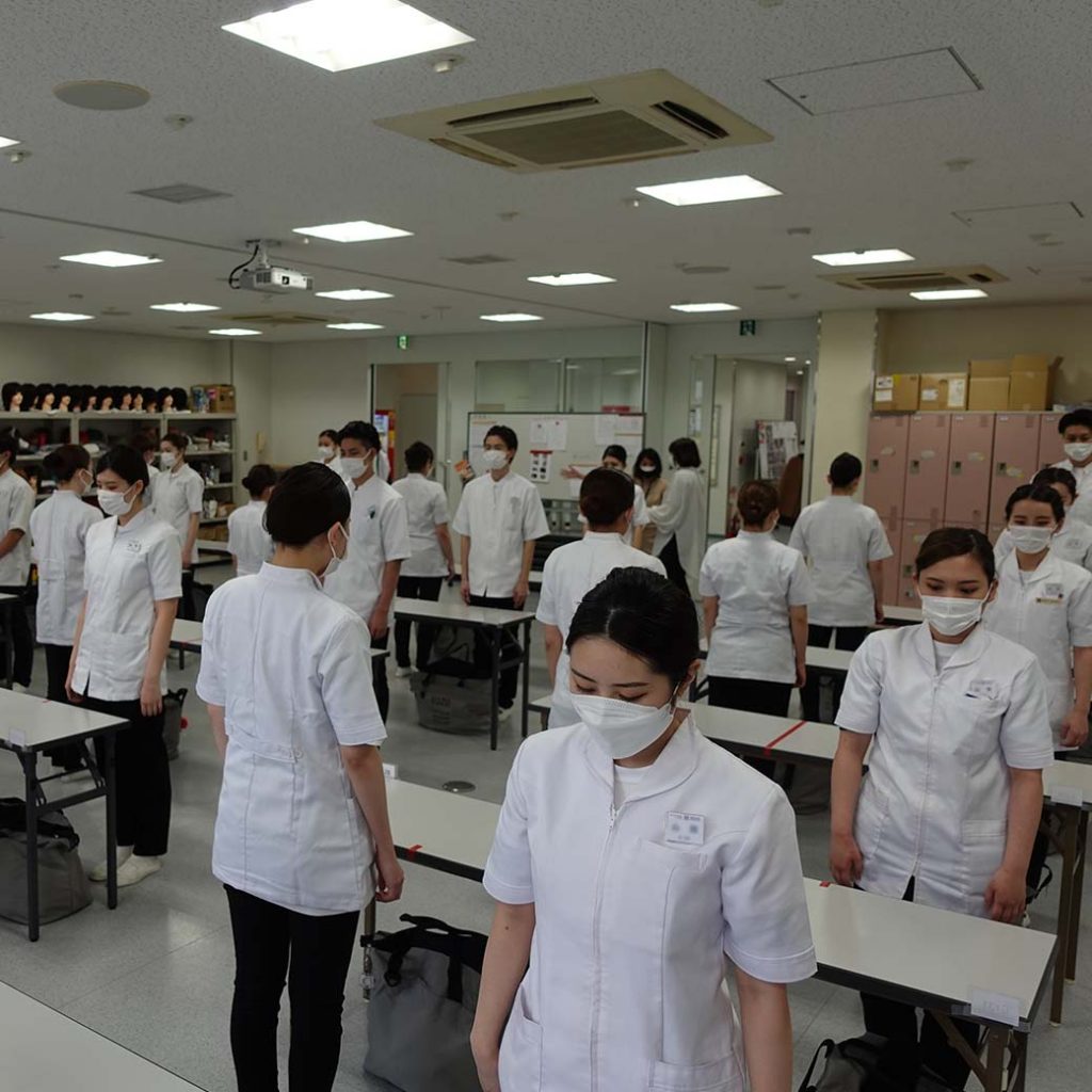 国家試験対策✂ | 高津理容美容専門学校