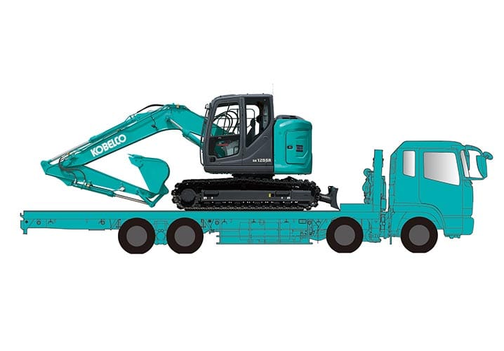 13t］標準機 SK125SR-7/SK135SR-7｜Performance×Design｜コベルコ建機