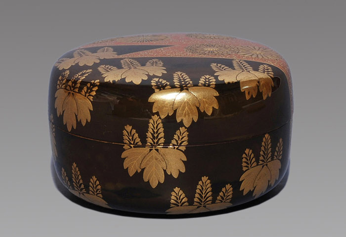 時代逸品！上質紅溜塗に極上高台寺蒔絵の美しいお椀2点（検加賀蒔絵