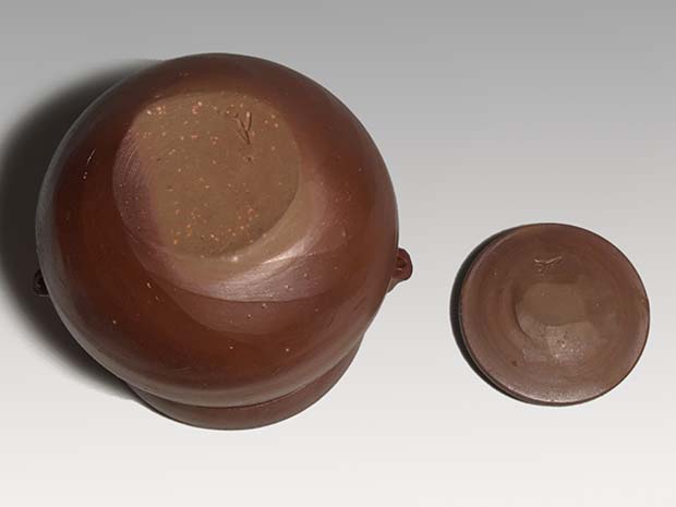 備前耳付水指 人間国宝 藤原雄（作）共箱 | 古美術ささき