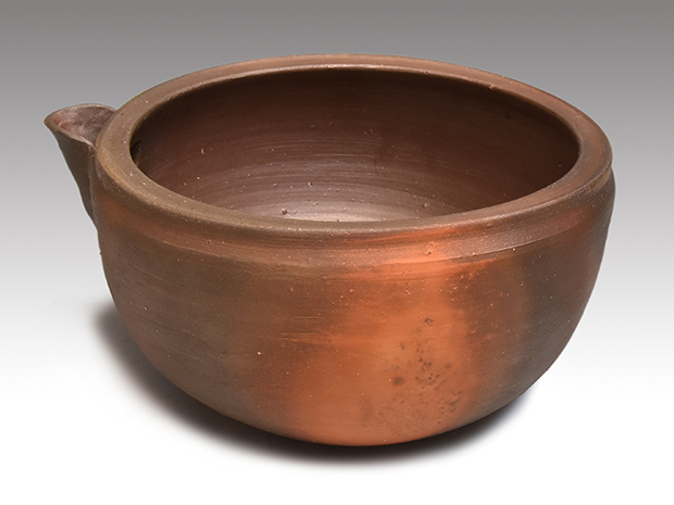 藤原雄 窯変方口深鉢 共箱 高島屋個展作品 水指にも 人間国宝 | 古美術