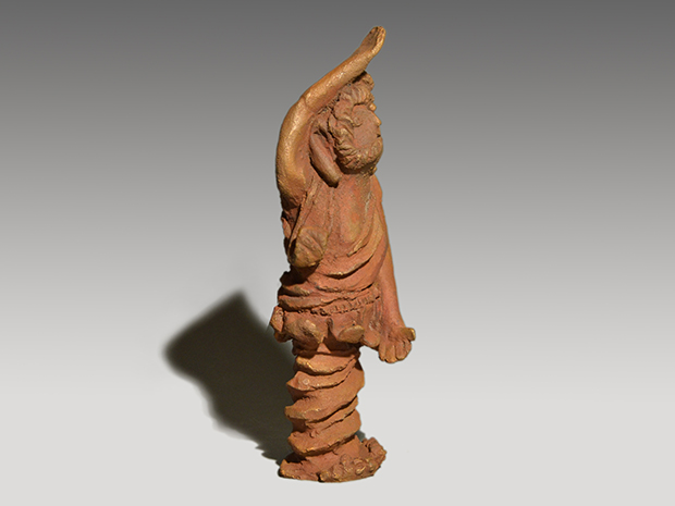 東大寺別当 清水公照作 泥仏一対 2体セット アート作品 どろぼとけ