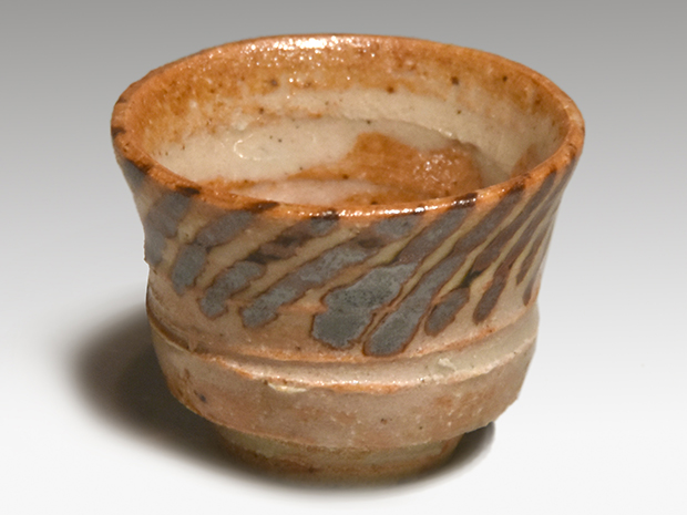 陶盃 ぐい吞 加藤土師萌(作) 共箱 | 古美術ささき