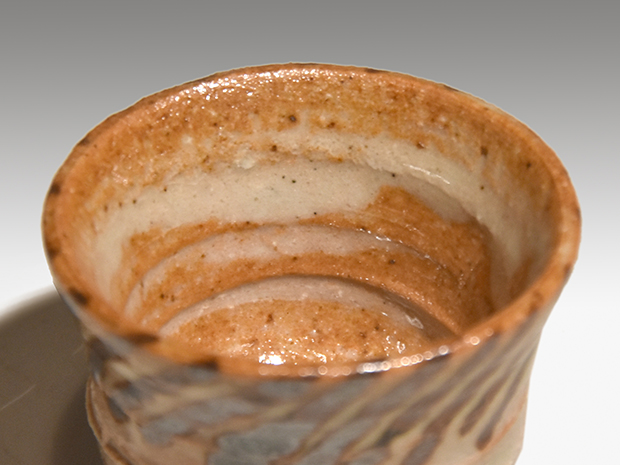 陶盃 ぐい吞 加藤土師萌(作) 共箱 | 古美術ささき