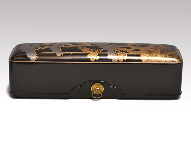 松竹梅蒔絵 文箱 江戸時代 | 古美術ささき