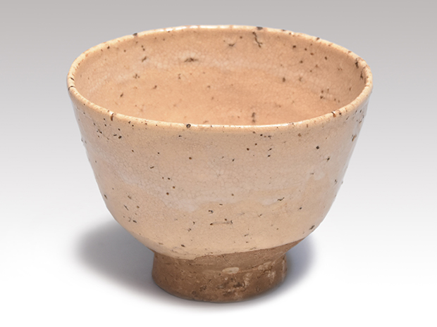 古萩茶碗 銘「木之本」 小堀宗通貼書 | 古美術ささき