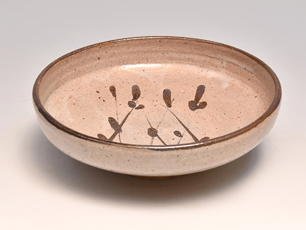 絵唐津草花文皿 5客 西岡小十（造）共箱 | 古美術ささき