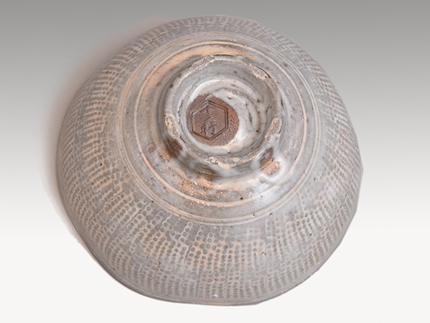 八代 吉向十三軒（造） 三島手茶碗 共箱 | 古美術ささき