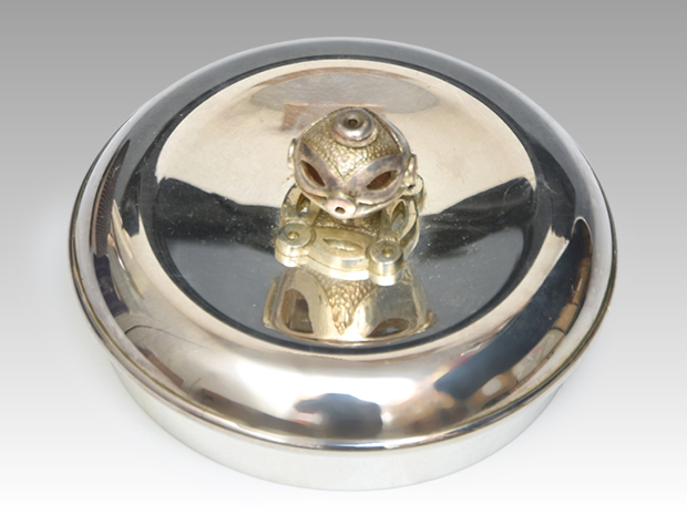 純銀 大阪 尚美堂（造）霰打銀瓶 湯瓶 663g | 古美術ささき