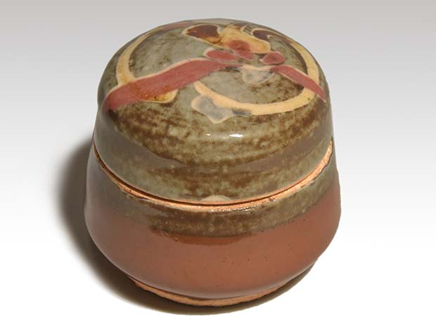 河井寛次郎(作) 盒子 草絵 共箱 | 古美術ささき