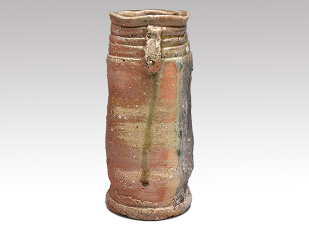 信楽花入 杉本貞光(作) 共箱 | 古美術ささき